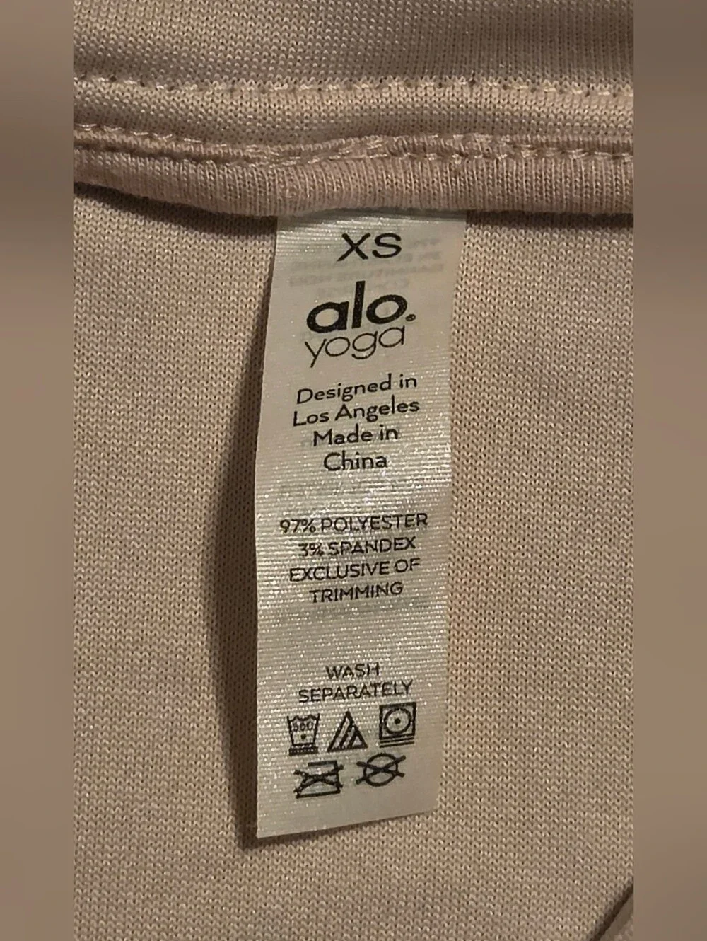 Alo Yoga Velour Glimmer Set. Dusty Pink. Great Conditioned. Plz Read***